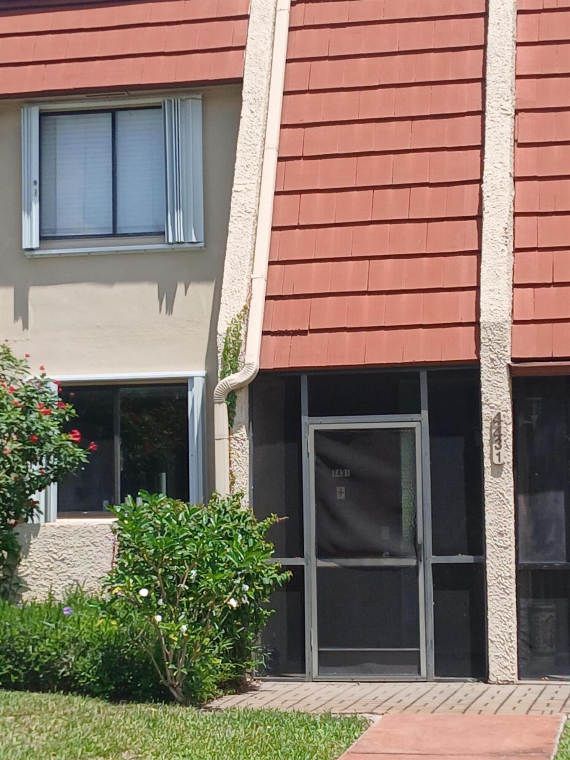 This townhouse is in the fabulous Fountains Country Club. Offering across the street access to pool and spa, many amenities for the family with walking paths, available membership club with fabulous restaurants, tennis courts, pickleball, and social club membership also available. The condo is a fixer upper, with an expansive view of the golf course. This townhouse offers 2 large bedrooms, and one and a half baths. Along with its views, the townhouse offers an open living & dining area with tile floors, and half bath, newer refrigerator and air conditioner. Set amongst approx. 600 acres, and two golf courses, tennis courts, pickleball, state of the art gym, and also, the main clubhouse is a short walk away. This warm and inviting community welcomes you to an affordable opportunity.