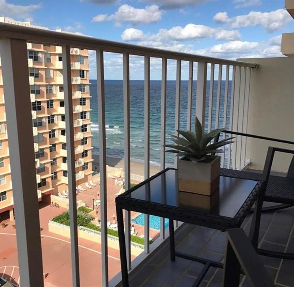 Photo of 4511 S Ocean Boulevard #802, Highland Beach, FL 33487 (MLS # R10643771)