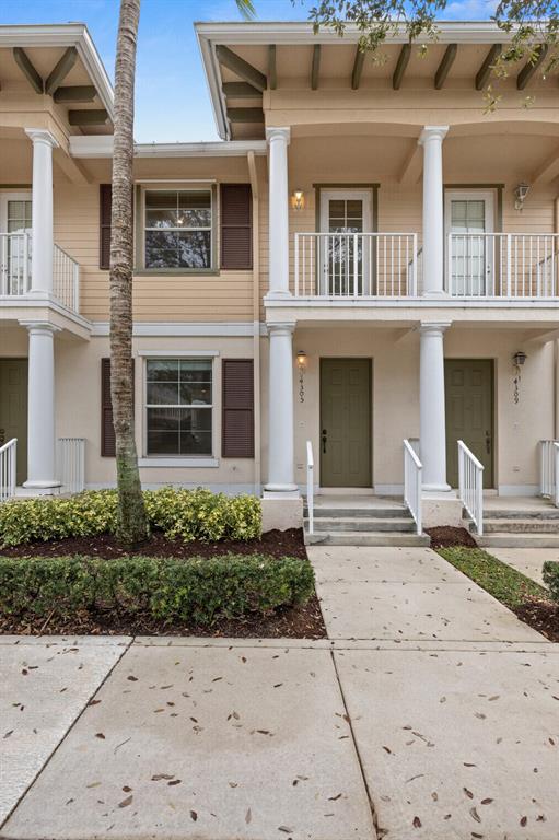 Beautiful completely remodeled townhome in the heart of Abacoa. 3 bedrooms 2.5 Baths with a one car garage. Granite counters and all newer stainless steel appliances in the kitchen as well as new white soft close cabinets. Porcelain tile throughout the home, including the bedrooms. The home has a brand new water heater as well. Walking distance to Independence middle school as well as downtown Abacoa, Roger Dean stadium and the FAU Jupiter campus. Also walking distance to Abacoa Golf Club. This home is the perfect location for a family looking for A rated schools and all the best that Jupiter has to offer