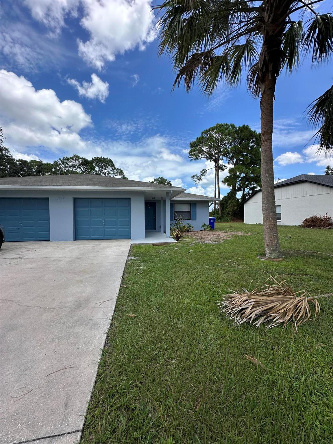 Welcome to your lovely duplex in the coastal gem of Sebastian, FL! This delightful residence features 2 bedrooms, 1 bathroom, garage, washer and dryer large kitchen with all tile floors. recently painted and boasts a spacious property perfect for outdoor activities. Embrace the coastal lifestyle and take advantage of the paved driveway, which conveniently allows for boat parking. Enjoy the tranquility of the lush surroundings. Don't miss the opportunity to make this charming home your own piece of paradise in Sebastian, FL