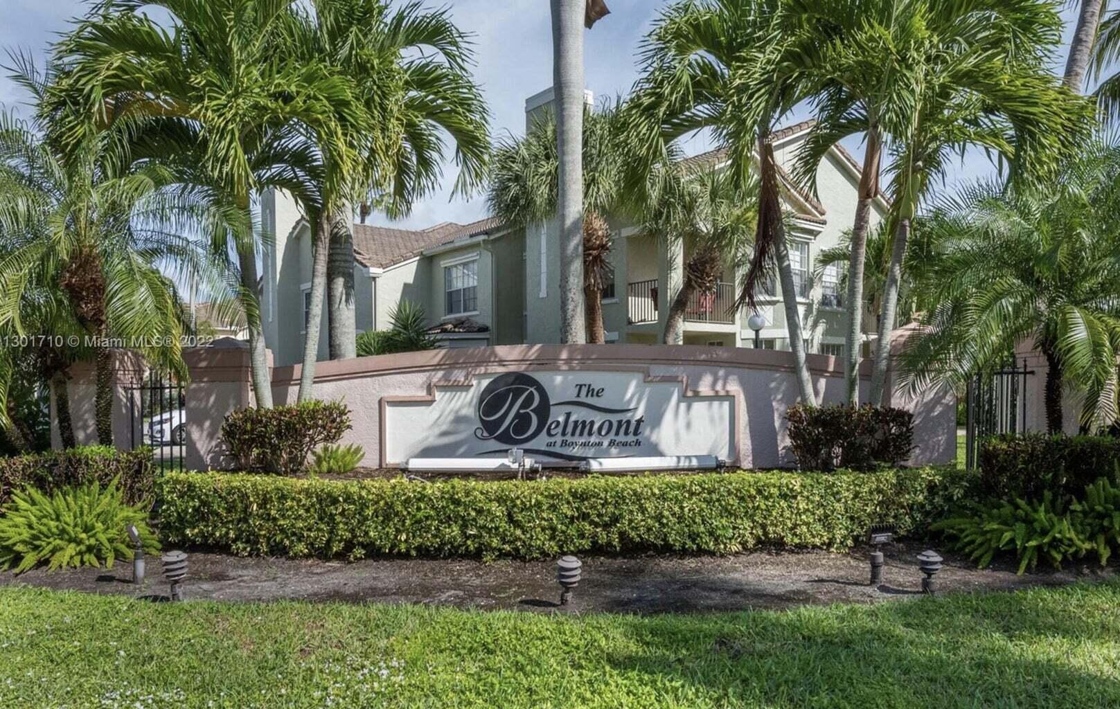 RESIDENCES OF BELMONT AT BOYNTON BEACH CONDO - Residential Lease