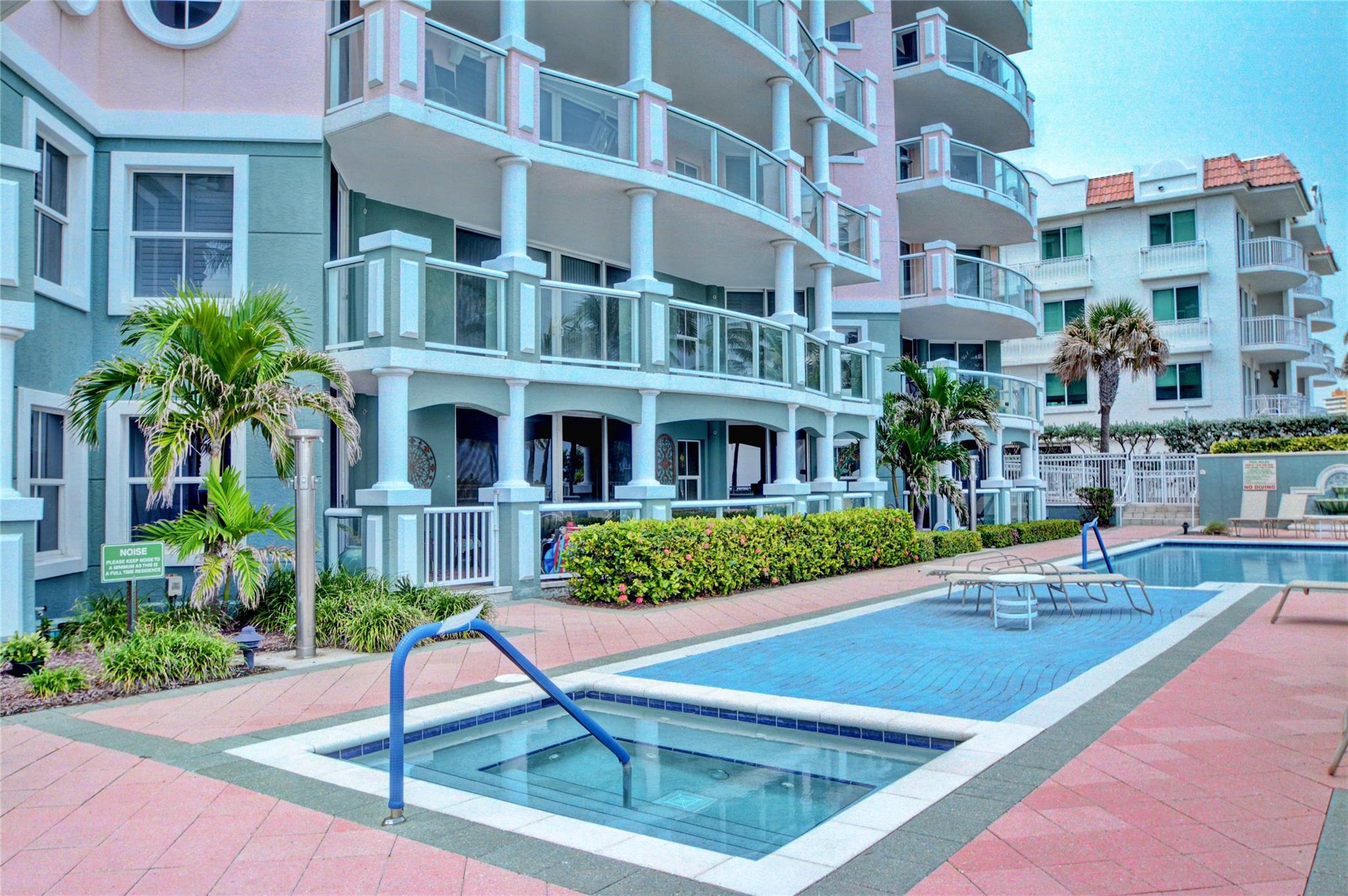 3 Full Bedrooms, 2.5 baths, over 2k sq ft on the Deerfield Boardwalk. Annual Rental available 6-15-25 $6500 , or Seasonal 2026 $9500. Enjoy expansive NE Ocean Views from spacious balcony, Master Bedroom and Living Room.
Just steps from dining and shops. Elevator opens directly into unit. Covered parking garage with 2 assisgned spaces. Gym overlooking the Ocean includes steam room. Oceanfront Pool and Jacuzzi. 24 hour Concierge. Enjoy Beach living at its best.