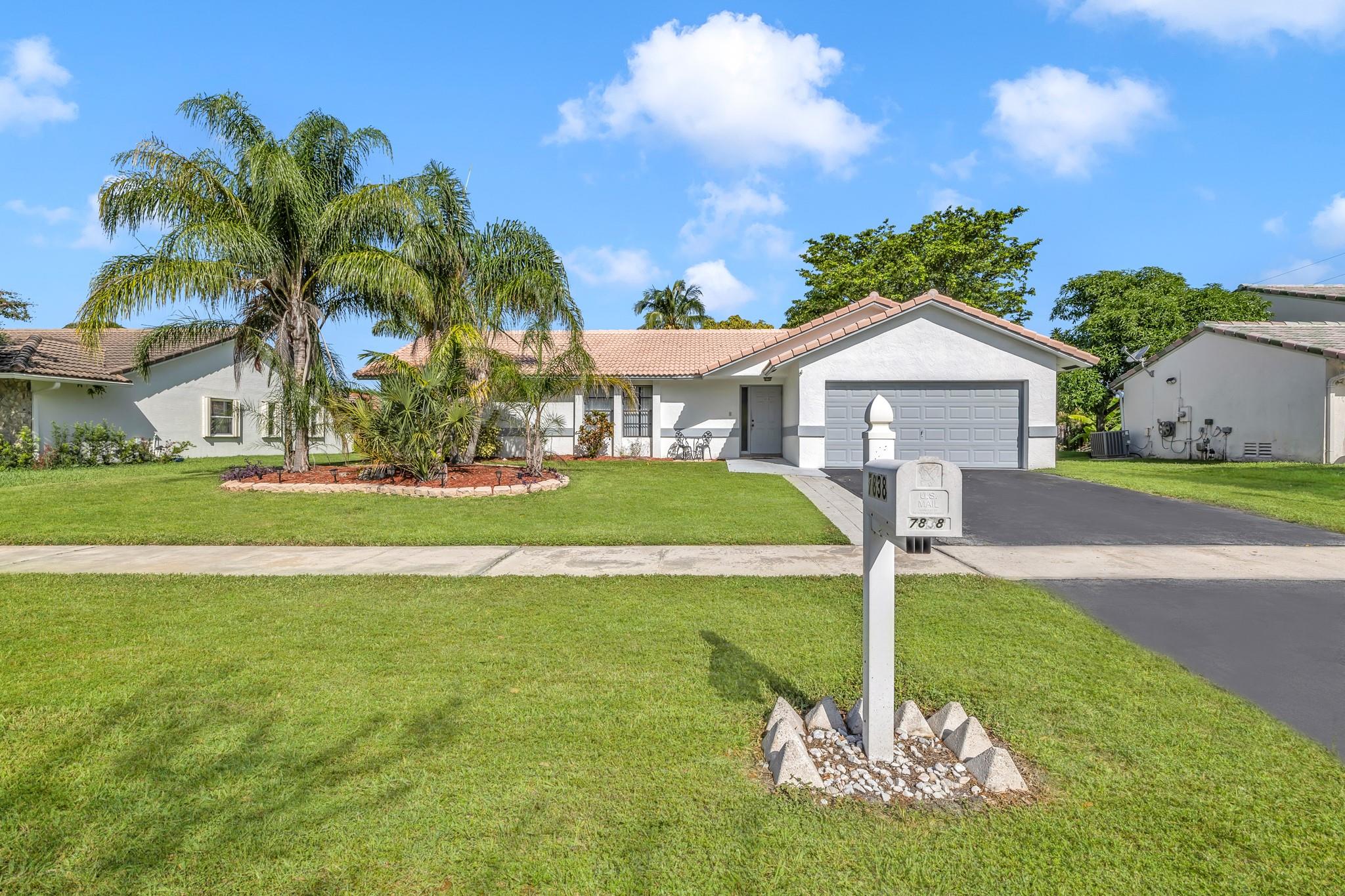 Welcome to your future home in the highly desirable Sunflower community of Margate! This 3-bedroom, 2-bathroom residence offers 1,580 sq ft of thoughtfully designed living space on a generous 8,500 sq ft lot (approx. 0.195 acre). Step inside to a functional, flowing layout centered around a spacious living area perfect for relaxing or entertaining. Enjoy seamless indoor-outdoor living with access to a fully fenced backyard, ideal for gatherings or future outdoor projects. Conveniently located across from a community park and just minutes from local schools, shopping, dining, and major highways. With a low HOA, you’ll enjoy the benefits of a well-maintained neighborhood without the high cost.