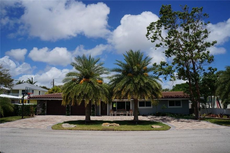 This is a must see!! Completely renovated home in the highly sought after Marina neighborhood of Lighthouse Point. Renovations include all new underground plumbing (PVC waste and copper supply), all new electrical panels and wiring, all new PGT impact windows, new tile roof, new AC and ductwork, complete interior including kitchen and bathrooms. Kitchen has stainless steel appliances and exotic countertops. View the Lighthouse from your front yard! Large backyard with plenty of room for a pool!