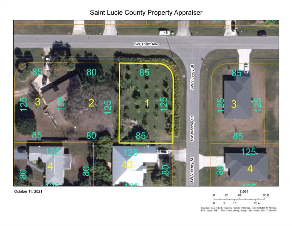 Photo of 844 SW Thrift Avenue, Port Saint Lucie, FL 34953 (MLS # R10751761)