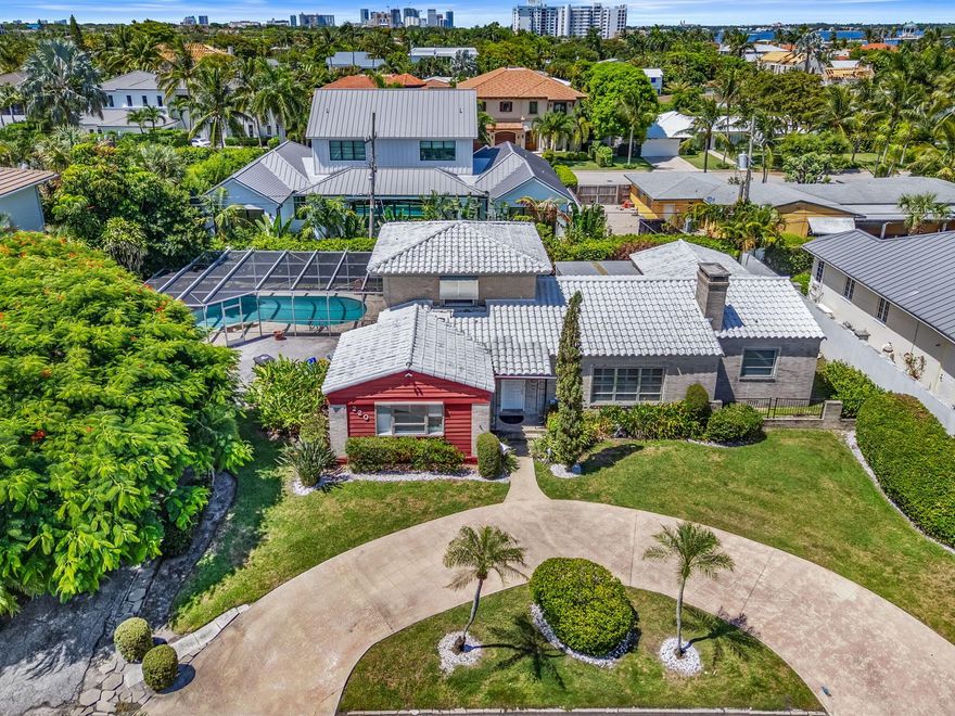 Nestled on one of the most coveted and character-filled streets in West Palm Beach, 220 Rilyn Drive offers a rare chance to design the home you've always imagined. Set on an expansive 12,498 sq ft lot, this property provides the space and flexibility to create a stunning private retreat, just moments from the shimmering Intracoastal waters.Why Rilyn Drive? It's not just an address--it's a community of charm, tranquility, and prestige. This quiet street feels worlds away from the bustle, yet you're only minutes from downtown, renowned dining, culture, and the sparkling shoreline.This home sits on a legal double lot, on a street with direct access to to the intracoastal via the easement.