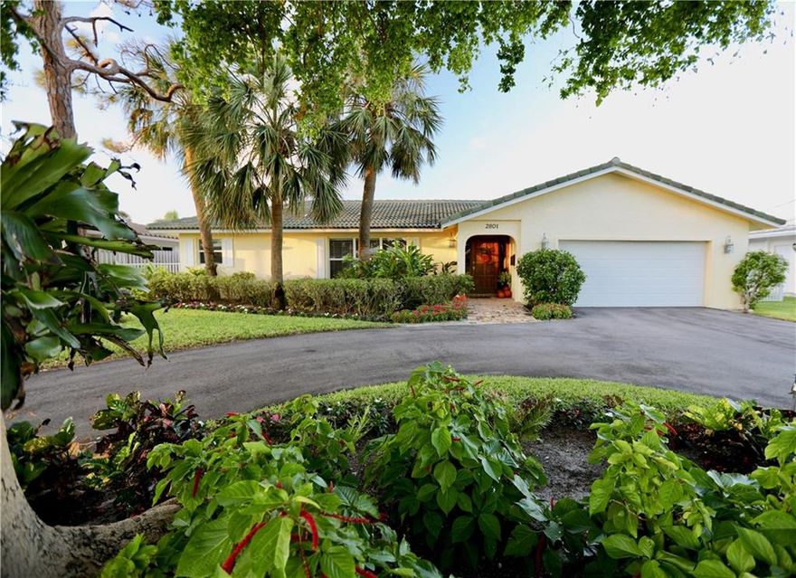 **REDUCED UNDER APPRAISED VALUE**Immaculate waterfront home with 80 ft of deep water ocean access in Harbor Village with no HOA! Split bedroom open floor plan, tropical patio,and saltwater pool.  Fully updated kitchen with SS appliances & granite counters.  Water views from all rooms.  Upgraded bathrooms, impact windows and doors, newer AC & WH, full house generator and much more. Walking distance to the beach and all the great restaurants, Newer seawall, 5 houses from Intracoastal & no Fixed Bridges!