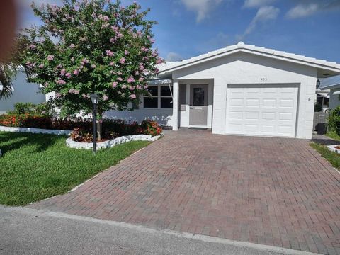 A home in Boynton Beach