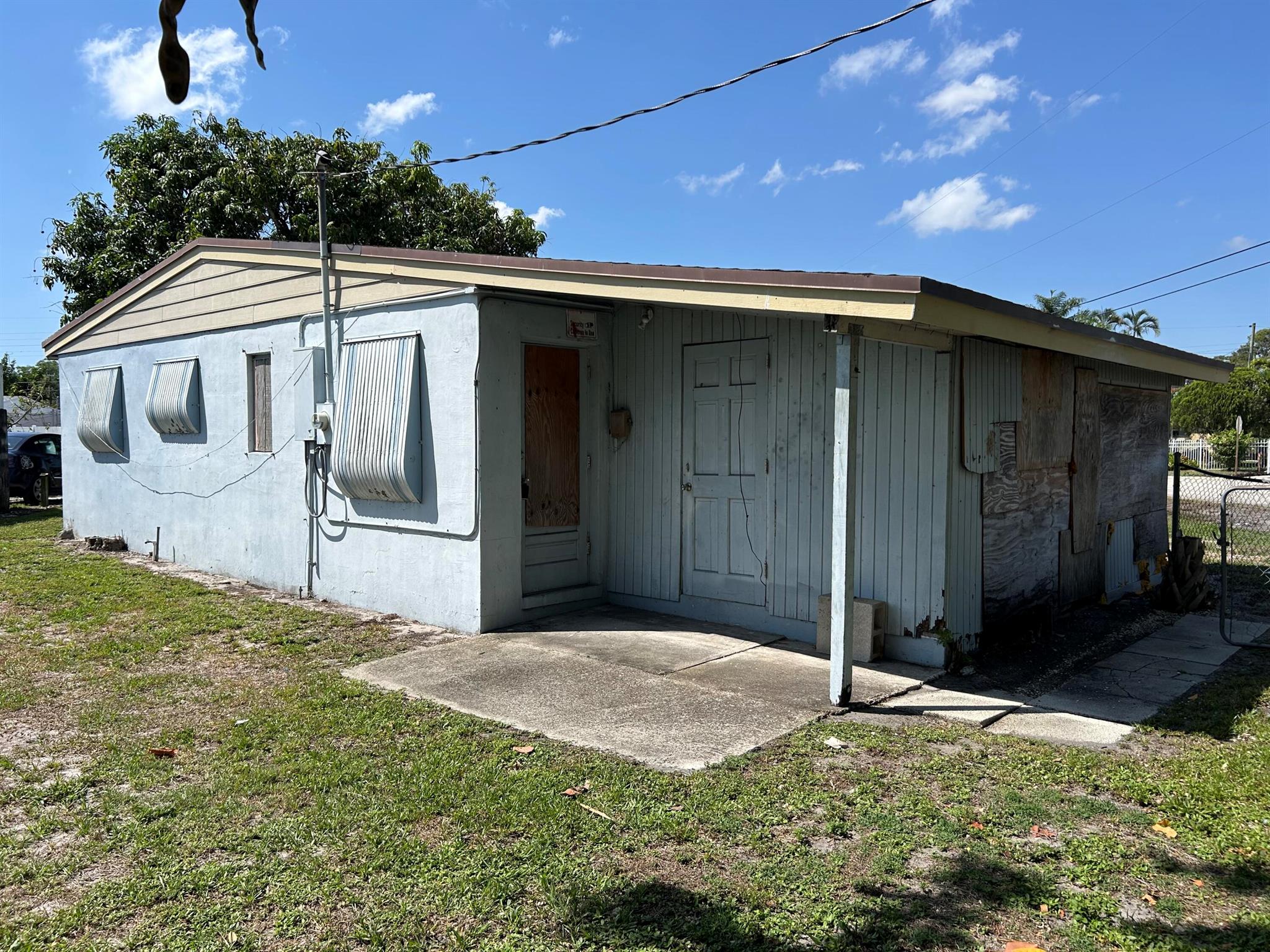 Investor Special!! This property is For Sale AS-IS, New Roof in 2016, approximately $15,000 worth of brand new impact windows are included in the purchase of this property, they just need to be installed. This property is located on a corner lot in Gun Club Estates. The home is being sold strictly as-is, with no repairs to be made by the seller. Cash or conventional offers preferred due to condition. Buyer responsible for all inspections.
