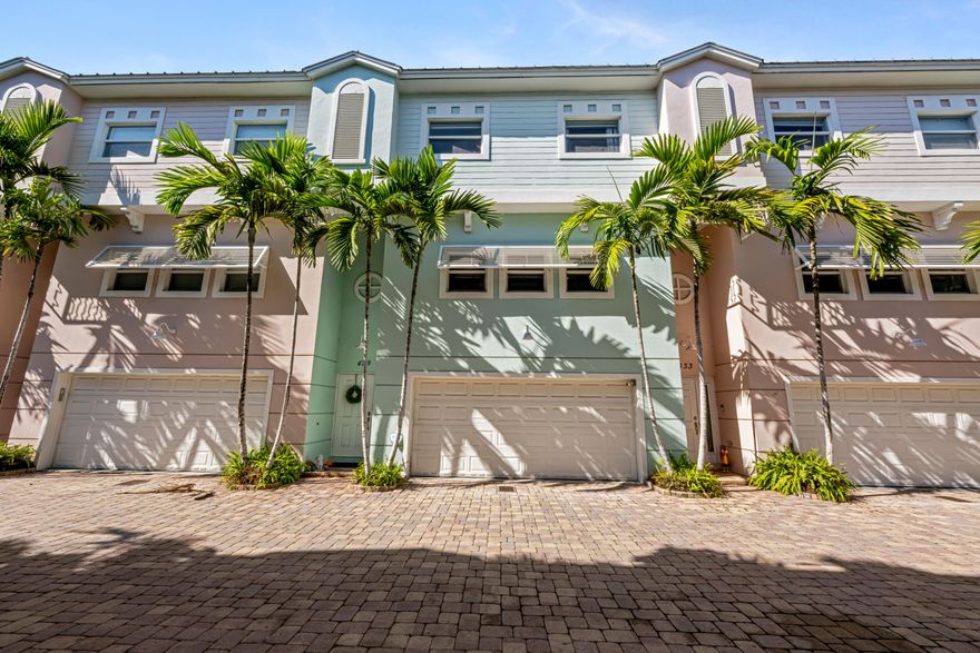 Come see this remarkable 3 story townhome a short 5 min drive from the Ocean, beautifully upgraded featuring 4 bedrooms, 2.5 bathrooms. Upgraded Kitchen has premium SS appliances with an island for added workspace with direct access to a balcony perfect for enjoying cool coastal breezes. The Master suite offers a spacious walk-in closet, a tranquil bathroom with double vanity complete with a soaking tub and separate custom designed shower, Enjoy indoor-outdoor living with a beautifully upgraded Pet friendly fenced Backyard with astro-turf and a custom stone wall area perfect for a lovely garden, Patio Area for grilling with easy access to the entertainment room. a rare opportunity to own in a prime location close to restaurants, and a beautiful community Park See attached Doc for upgrades