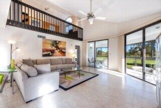 TURNKEY condo for sale in Gleneagles Country Club with a fantastic location. This bright and airy condo is one of the biggest models in the community and offers 2 bedrooms plus loft, 3 bathrooms, IMPACT WINDOWS, updated plumbing and amazing golf and lake view. Located in the heart of Delray Beach, Gleneagles Country Club is all-ages mandatory residential community that offers a phenomenal lifestyle to their residents which include two 18-hole golf courses, 19 tennis courts, 8 pickleball courts, 3 dining rooms, 2 lounges, card rooms, state-of-the-art Fitness center and Spa plus 8 pools throughout the community.