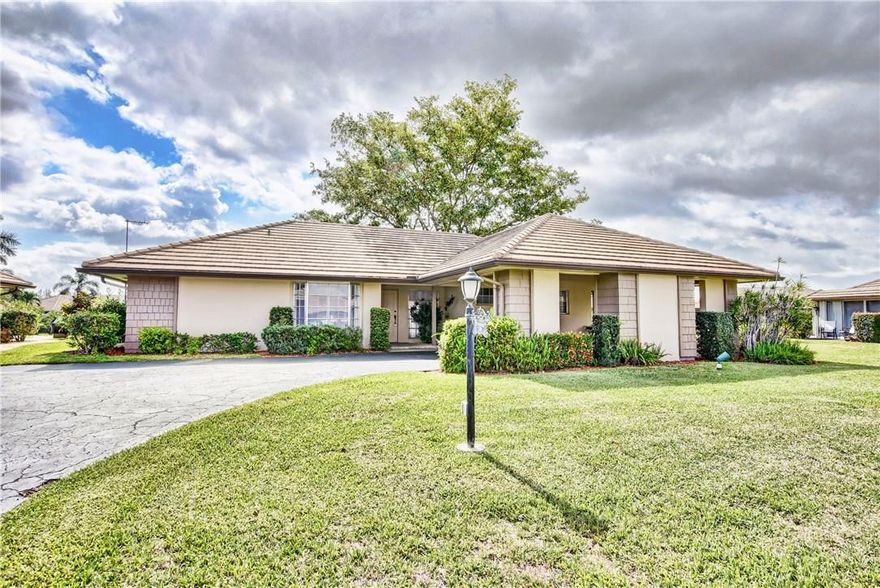 Beautifully updated 3/2 detached villa in Cedar Key, located in the Atlantis Golf Community with 45 holes of private and public golf. This freshly painted home has a modern and stylish kitchen with granite counters, backsplash, decorator hardware and Stainless Steel appliances. Large open concept living area with tons of natural light, gorgeous wood floors and new carpets in the bedrooms. Low maintenance includes community pool and common areas. Pet friendly. Investors welcome, rent right away!