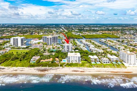 Tiny photo for 4600 S Ocean Boulevard #602, Highland Beach, FL 33487 (MLS # B26041799)