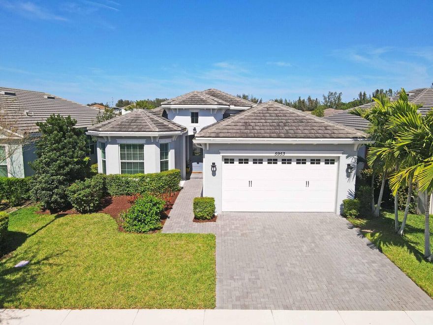 Welcome to the heart of Westlake, FL. 

Step inside and be greeted by an abundance of natural light dancing through the spacious living areas, creating an inviting atmosphere for both relaxation and entertainment. The open-concept layout seamlessly connects the living room, dining area, and kitchen, making it perfect for hosting gatherings with friends and family.
The gourmet kitchen, featuring sleek granite countertops, stainless steel appliances, gas range, ample cabinetry, and a convenient breakfast bar for casual dining. Prepare delicious meals while enjoying scenic lake views with gorgeous sunsets! Retreat to the luxurious primary master bedroom, where tranquility awaits. This serene oasis boasts a generously sized bedroom, two large walk-in closets, a bathroom complete with dual vanities, and a separate shower.

Additional highlights of this remarkable home include:

Two spacious bedrooms offering comfort and privacy for the entire family or guests.
- versatile bonus room, perfect for use as a home office, gym, or playroom.
- beautifully landscaped backyard oasis, providing a peaceful retreat for outdoor relaxation and recreation.
- comprehensive water system featuring a reverse osmosis filtration system in the kitchen.

Located in the sought-after Hammocks neighborhood, this property offers not just a home, but a lifestyle. Enjoy the tranquility of living while still being close to all the amenities Westlake has to offer.
 
Don't miss out on the opportunity to make this stunning property your own!