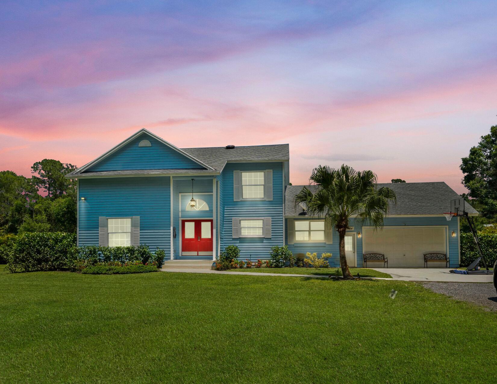 1.25 acres, no HOA & over 250k+ in upgrades. Restored colonial home spans 2458 sq ft w/ 4 Br 2.5 Ba, plus a converted A/C garage adding approx. 600 sq ft of rec. space. Enjoy over 3000 sq ft of living area in the TTL. 1st floor Master en-suiteBedroom. Home incl. water filtration system, wet bar, 7 lg flat screen TV's and high-end furniture for immediate enjoyment upon moving in. Entertain/relax while looking over the pool from your 500 sq ft screened lanai or the sunny backyarddeck. Room for RV/boat/trailers or expand with future structures tailored to your lifestyle. Restoration incl: structural remodel (2022) with new reframed all beams and joists with pressurized wood and concrete posts and cement perimeter; New filtration system, incl. 2nd well; New marble in bonus room;