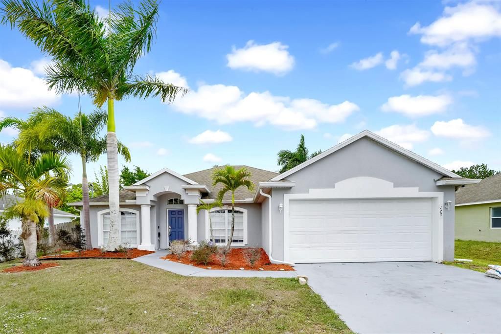 Photo of 1233 SW Alcantarra Boulevard, Port Saint Lucie, FL 34953 (MLS # R10794750)