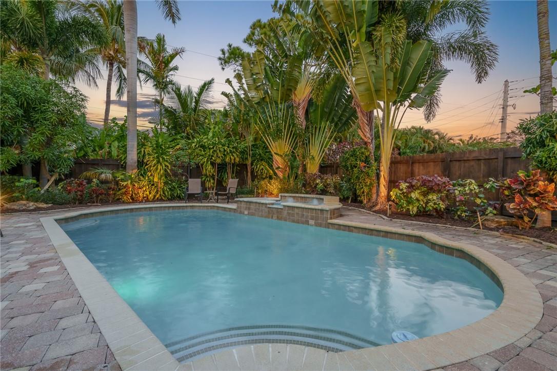 This is an incredible opportunity to live in a fully furnished home that has been updated in the heart of Wilton Manors and the perfect executive rental for 3-8 months. Just a few blocks from the center of the Drive. Available between 4/8/2024 and 11/30/2024, this 3 bedroom/2 bath home has been extensively updated in the past 2 years. The back private oasis with pool and garden area must be seen to be truly appreciated. The pool and spa are amazing as is the huge screened in porch with multiple sitting areas and is perfect for entertaining. The home is ready to move in, simply bring clothes and ready to go. Plenty of parking. Whether you are looking for an escape for 3-8 months, working remotely, your home is being remodeled or want an under 1-year rental.... this home is PARADISE!