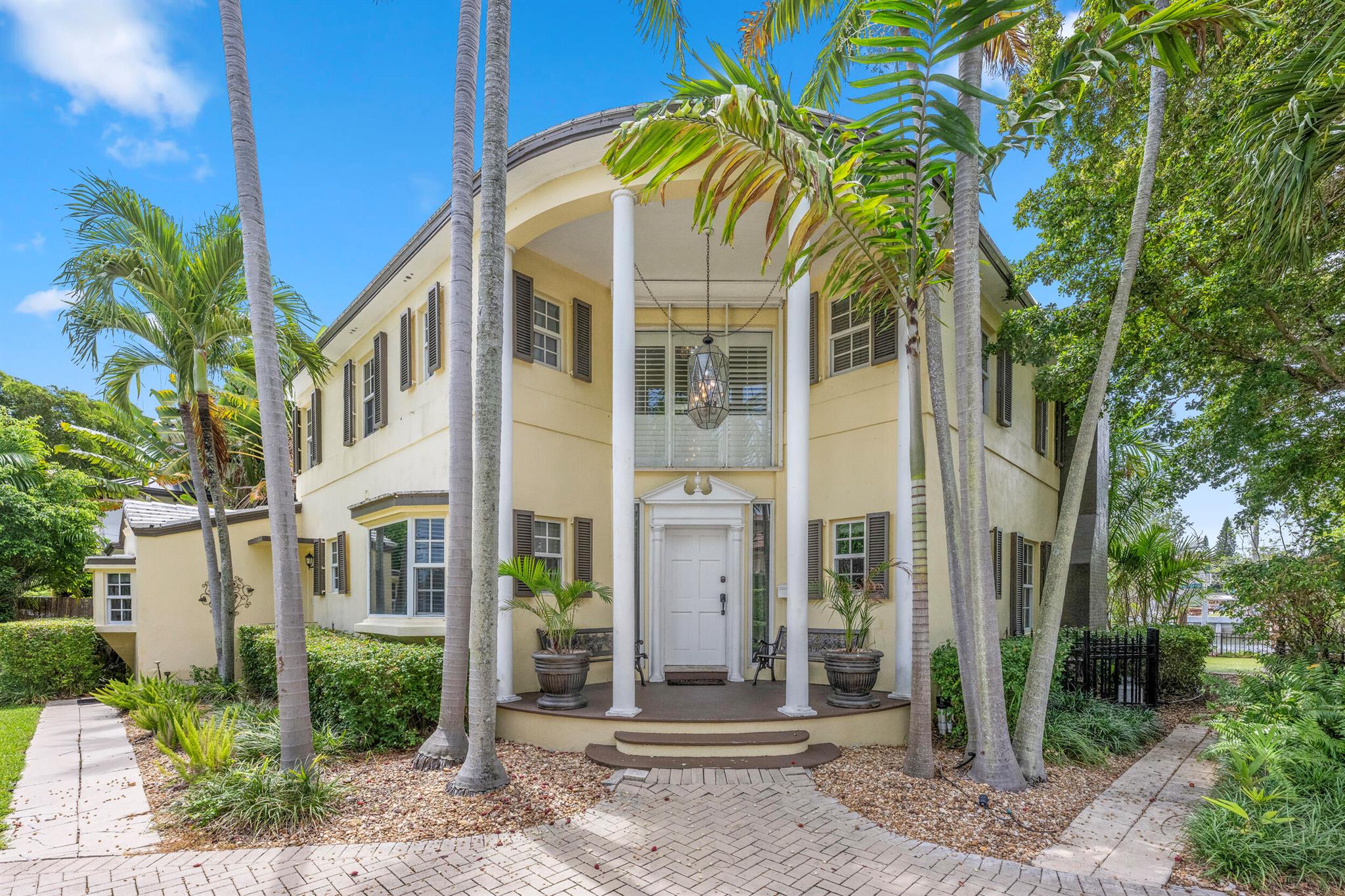 Step into a world of luxury and serenity with this stunning 6-bedroom, 5.5-bath waterfront estate, perfectly situated in the prominent Seven Isles of Fort Lauderdale. This beauty features 5 En suite bathrooms, timeless hardwood floors, perfectly appointed kitchen with an island for gathering, living room with fireplace, custom game room, dining room, hurricane impact windows, French doors, multiple balconies, expansive outdoor patio with heated pool, boat dock for those who love to boat/fish, turf lounge area, putting green & bocce ball court. This property is also a lucrative Airbnb. Only a 6-minute walk to the beach, shops, restaurants, and vibrant nightlife. The airport is only a 12-minute drive. All information believed to be accurate & should be verified by buyer.