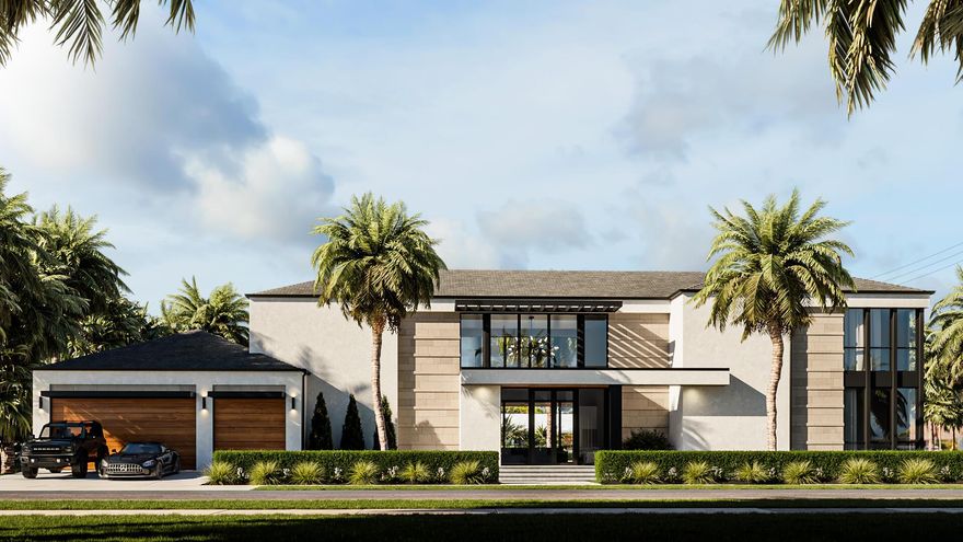 Introducing 499, Boca's new standard of luxury living. Developed by Zatos Investments, designed by the award winning Affiniti Architects, and constructed by South Florida's acclaimed Albanese and Sons Builders. This residence has been crafted to perfection and redefines opulent living. The 2-story home, which boasts 6,249 Sq Ft under air, is situated on an oversized 15,000+ Sq Ft corner lot, featuring 6 ensuite bedrooms, with the primary suite located on the first floor, a club room and a cabana guest house. Conveniently located in the prime area of East Boca, just behind Mizner Park, and 1 mile from the beach. Boca Villas residents will enjoy unparalleled convenience and access to the finest shops, restaurants and amenities the city has to offer.