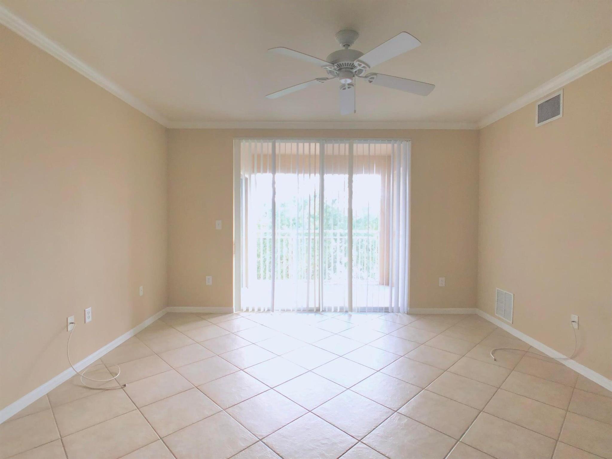 The largest one bedroom offered in Emerald Dunes on the 3rd floor with ultimate privacy facing the golf course. The unit is undergoing updates which include, new lighting fixtures, flooring, and paint. A great investment for those looking for a solid rental property or private residence in a well-maintained community. Can rent right away with quick tenant approval. Enjoy a club house, two resort-style pools, two fitness centers, tennis courts, business center, media room, billiards, room, walking paths, a meditation garden, controlled access gates and patrolling security guard. Centrally located, you're minutes from the turnpike, groceries, restaurants, a quick drive to downtown and 20 min to PBIA. 5 other units available if interested in a portfolio. New roof! More photos to come!