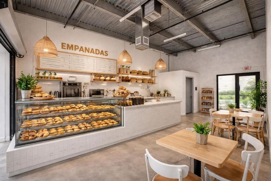 Suite A6 is located in the center of highly sought-after Front Row of units that can advertise directly to the street traffic that is shared with ALDI Supermarket, Texas Roadhouse, Culver's and RaceTrac. It is one of the larger floor plans available, at 714 square feet. It features additional parking for walk-in customers, extra impact windows for signage and natural light, as well as a 2nd/back door. The suite is fully AC'd with its own AC unit, and features its own ADA compliant private restroom. Open floor plan for great versatility. Wide variety of Office and Retail uses permitted. This is the perfect opportunity to start, or expand your business, in Northern Palm Beach County, extremely convenient to I-95! *Listing contains virtually staged imagery for conceptual use only*