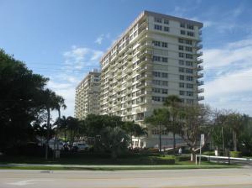 Panoramic ocean views in this SE corner unit. Completely renovated, the best of everything here. Owners spared no expense. Opened up kitchen with wood cabinets, granite counters, stainless appliances. Novel use of space to create additional wood cabinet pantry. Murphy bed in 2nd bedroom. High end bathroom fixtures, cabinets and counters,Foam insulation in master for sound proofing and privacy. Glass sliders are hurricane impact, accordion shutters on all other windows.Being sold furnished with electronics. Price is firm, sale not subject to appraisal.