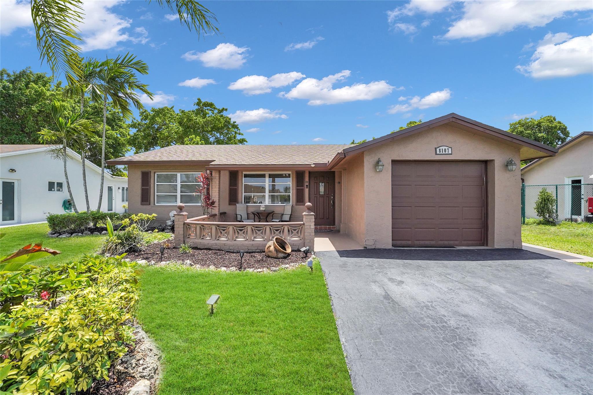 WELCOME TO YOUR CHARMING 3 BEDROOM 2 BATH *POOL* HOME OASIS IN THE DESIRABLE WESTWOOD COMMUNITY OF TAMARAC! IDEAL FOR RELAXING AND ENTERTAINING. THIS HOME IS ALL AGES WITH A LOW HOA. CLOSE TO HIGHWAYS, SCHOOLS, SHOPPING, PARKS, AND RESTUARANTS. THIS HOME IS A MUST SEE. DO NOT MISS THIS OPPORTUITY!!!!FRESHLY PAINTED, UPDATED BARTHROOMS, NEWER APPLIANCES, ROOF 2023, A/C 2016, AND HURRICANE SHUTTERS.