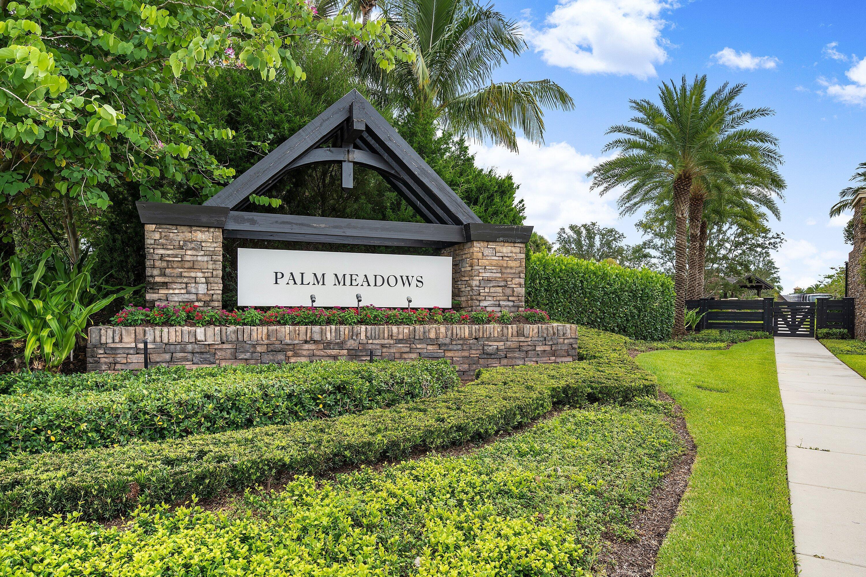 PALM MEADOWS ESTATES - Residential
