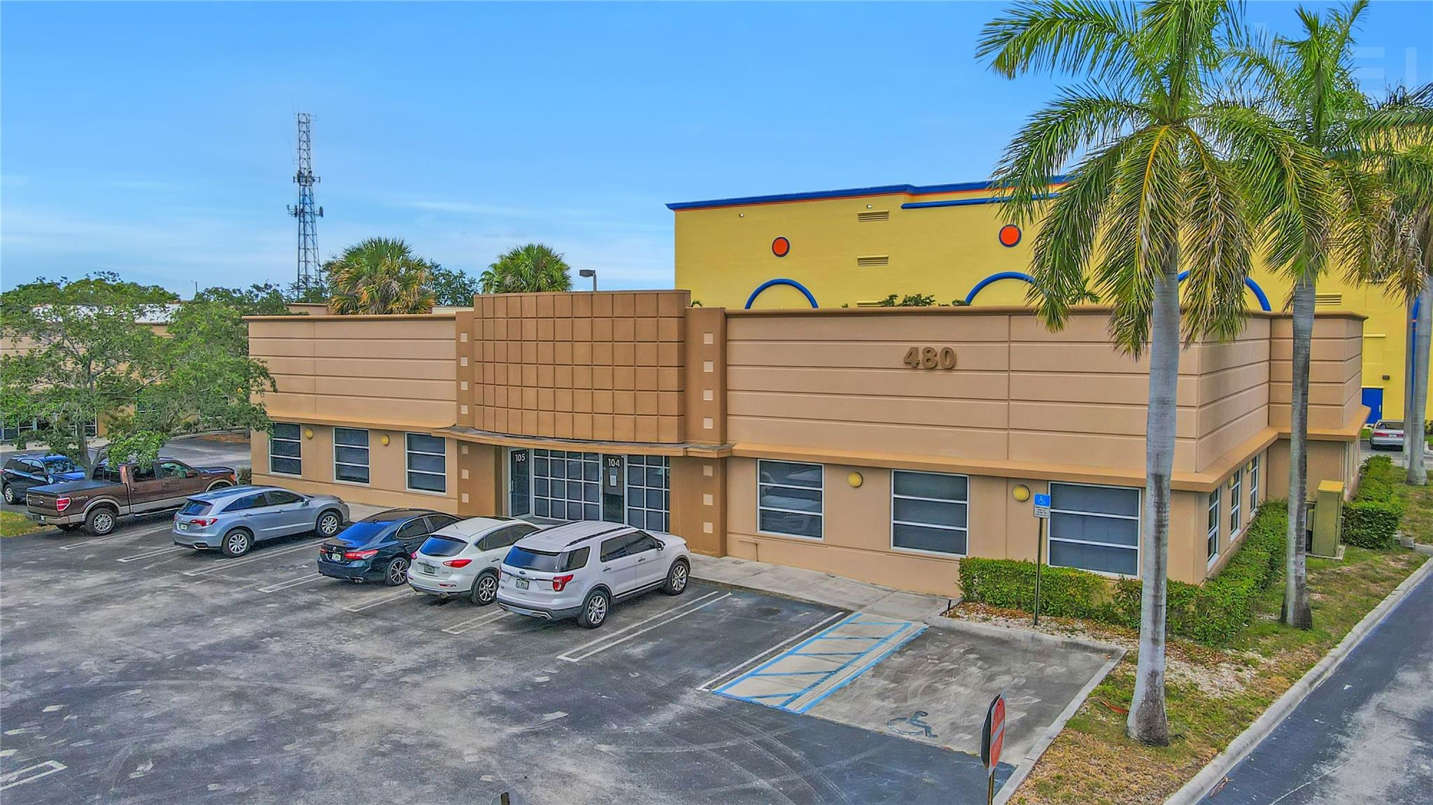 This is a newer industrial building that was fit out as a standard office. Roof was completely replaced in 2021, and the parking here is a phenomenal 4.13/1,000 ratio. Current zoning is Pompano Beach I-1 which permits a wide variety of industrial uses as well as most office and retail. There is a lot of existing infrastructure that will save future tenants time and cost on their build-out.
Suite 203: Column free open floorplan offering optimized space planning. Tons of natural light. 14'-18' ceiling heights. 24/7 accessibility. 4.3/1,000 parking ratio.
Flexible I-1 General Industrial Zoning allows for many uses: Call Centers, Light Manufacturing, Research and Development, Professional Office, Vocational Schools, Shooting Range