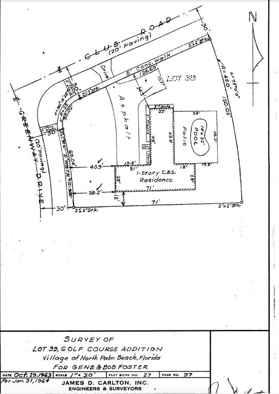 GOLF COURSE ADD TO VILLAGE OF NORTH PALM BEACH - Residential