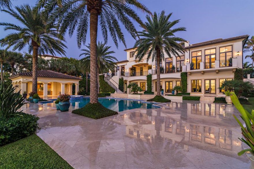 This exquisite ocean to lake estate is exceptional in every way - from its design to its amenities and breathtaking views from every level. Villa Lumina has all the features of a world class resort awaiting a discerning owner's private and quiet enjoyment. One of only six rarely available Manalapan properties with a tunnel to the beach and its own private oceanfront cabana, this magnificent estate offers everything a buyer could ask for—and some things they hadn't even thought of.