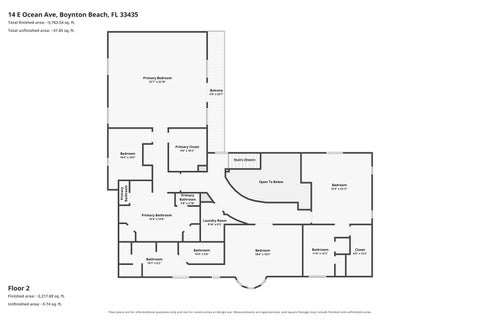 Tiny photo for 14 E OCEAN Avenue, Ocean Ridge, FL 33435 (MLS # B26085313)