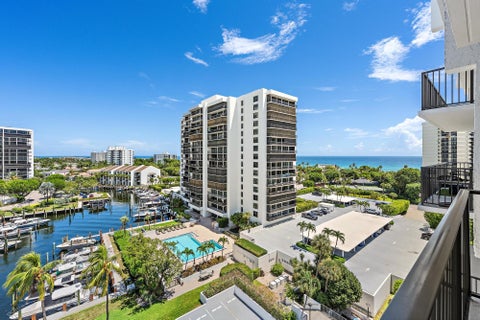 Tiny photo for 4750 S OCEAN Boulevard #912, Highland Beach, FL 33487 (MLS # B26070810)