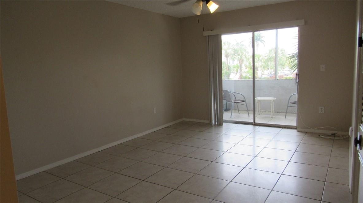 ONLY FIRST AND SECURITY TO MOVE IN! Delightful 1 bedroom on the 2nd floor, no carpet, tile in living areas and wood laminate in the bedroom, screened balcony with no one behind you! Unit is located in a small community with laundry facilities and pool overlooking the water, an additional small storage area for the unit is included. Great find and great Landlord, grab this one while you still can! Association requires 650 credit score, no pets, and yes this is all ages.
