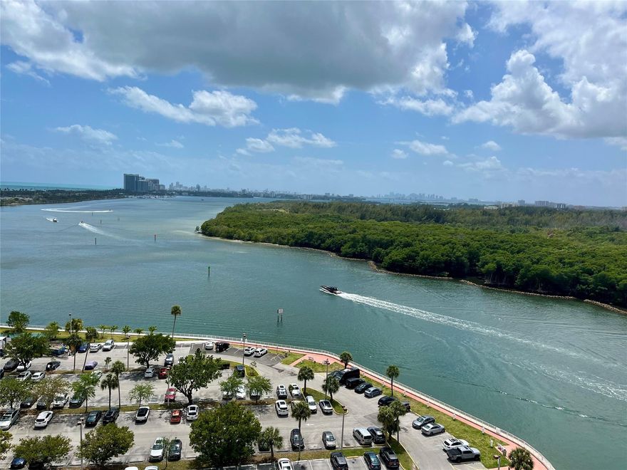 Experience South Florida living at its finest in this unfurnished 1-bedroom condo pesthouse on the 16th floor. This residence offers breathtaking views of the Intracoastal Waterway, Ocean, Oleta River State Park, and the iconic city skyline. Just a short walk from the pristine beaches, the unit combines convenience and luxury. The open-concept living space features ample natural light, and a large area available for guests visiting. Residents enjoy top-notch amenities, including a waterfront pool, fitness center, 24-hour security, and the option to rent a boat dock. Emotional support pets permitted. With its prime location near shopping, dining, and entertainment options, midway to Miami and Ft. Lauderdale this condo offers the perfect blend of comfort and lifestyle.