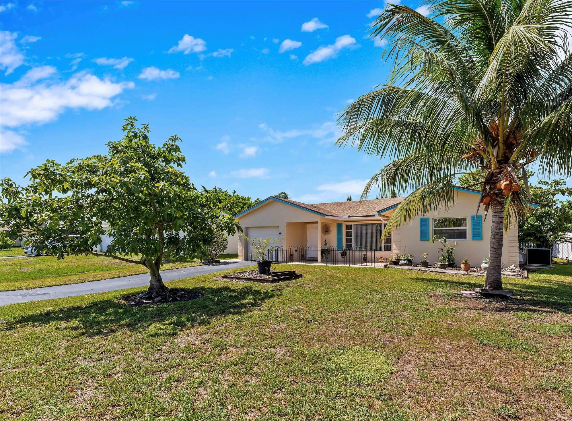 Located in the desirable neighborhood of Westwood, this 2-bedroom 2-bath home offers endless potential. Featuring a functional layout, spacious bedrooms PLUS a partially converted garage - perfect as a home office, gym or extra living space. Enjoy peace of mind with a newer roof, AC and water heater. The community is in a prime location bordering Tamarac and Coral Springs, you’ll enjoy the best of both - great shopping, dining and parks. This home is the perfect canvas ready to make your own!