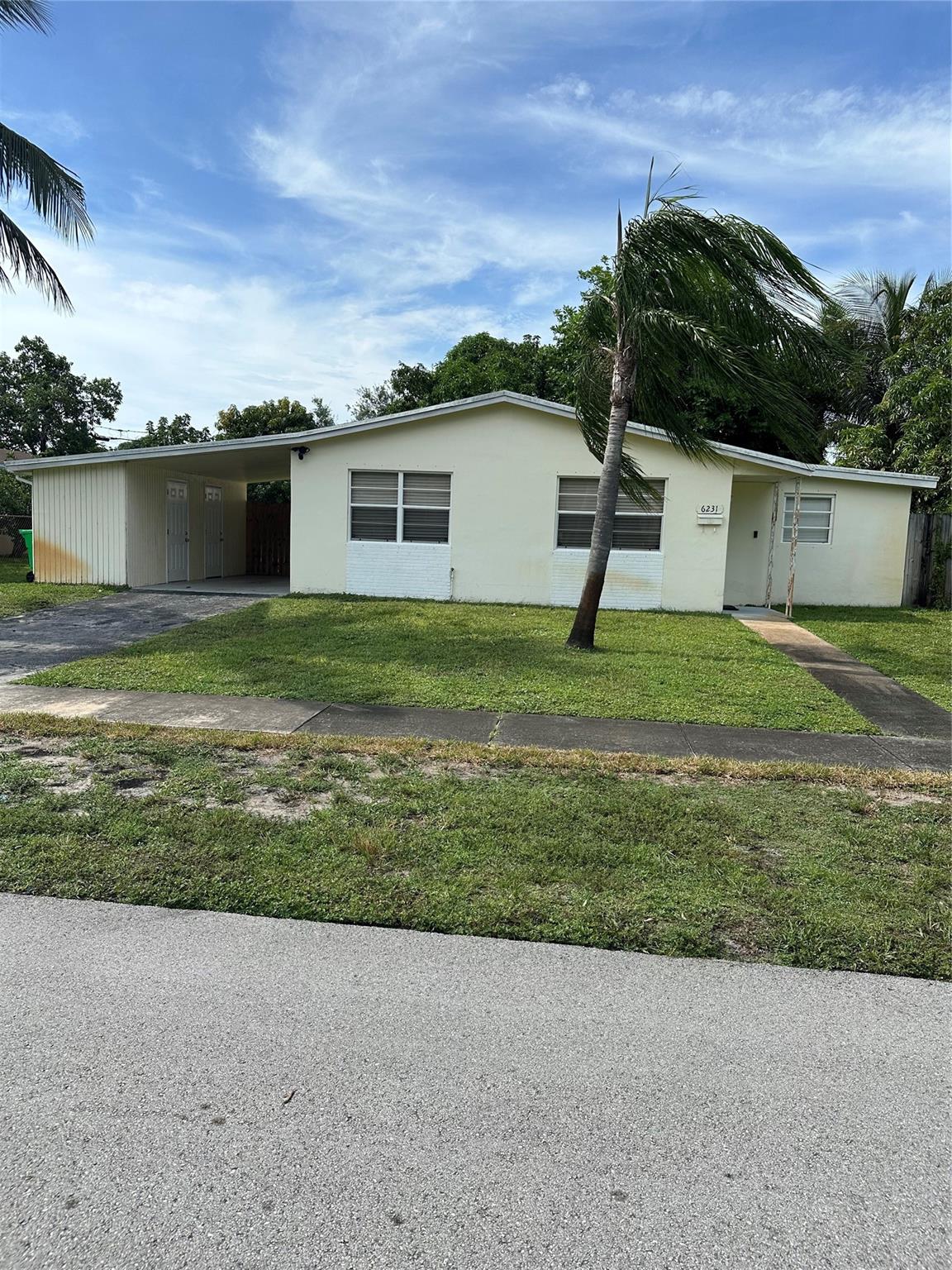 Three bedroom two bathroom home completely remodeled. Solid wood cabinets quartz countertops, new A/C, new water heater, new flooring, paint and much more. This property has a wide lot and is located on a nice street in Sunrise Golf Village. This one in ready to move in to.