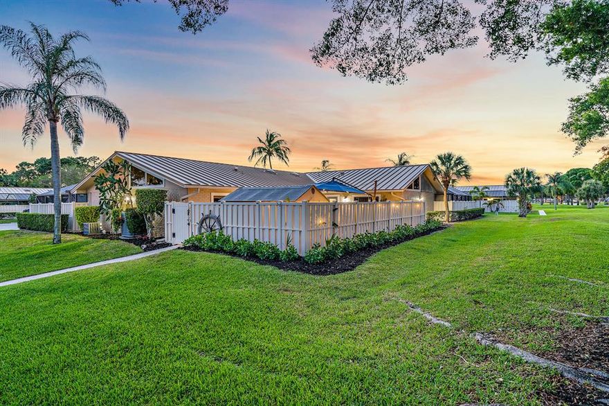 This home is packed with features and updates including full impact windows and doors, wiring for generator hook up, Simplisafe security with gate camera, indoor camera, front door keypad and door sensors. New gutters were installed in 2018 and the home has a metal roof, Pentaire water filter system, newer AC (5 years) with blue light and regular maintenance. All interior bedroom doors were replaced with solid wood doors to reduce noise transfer. The outdoor shed has power installed and a deep freeze. All measurements are approximate.