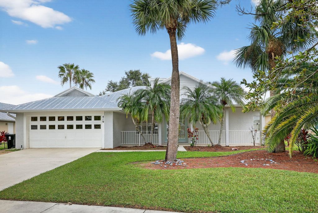 Photo of 419 SW Sweetwater Trail, Port Saint Lucie, FL 34953 (MLS # R11118851)