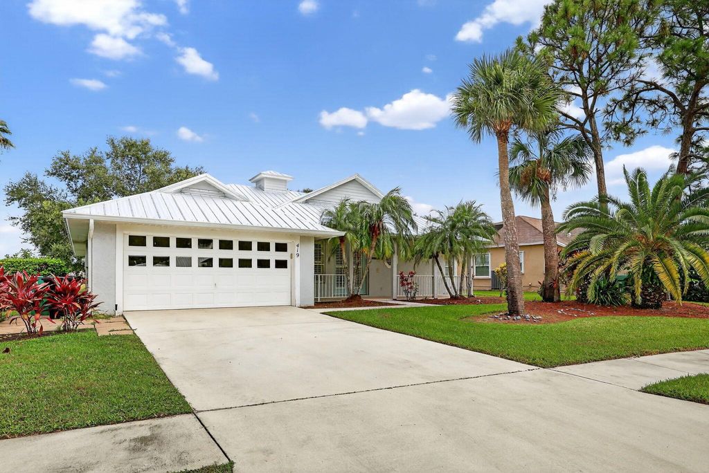 Photo of 419 SW Sweetwater Trail, Port Saint Lucie, FL 34953 (MLS # R11118851)