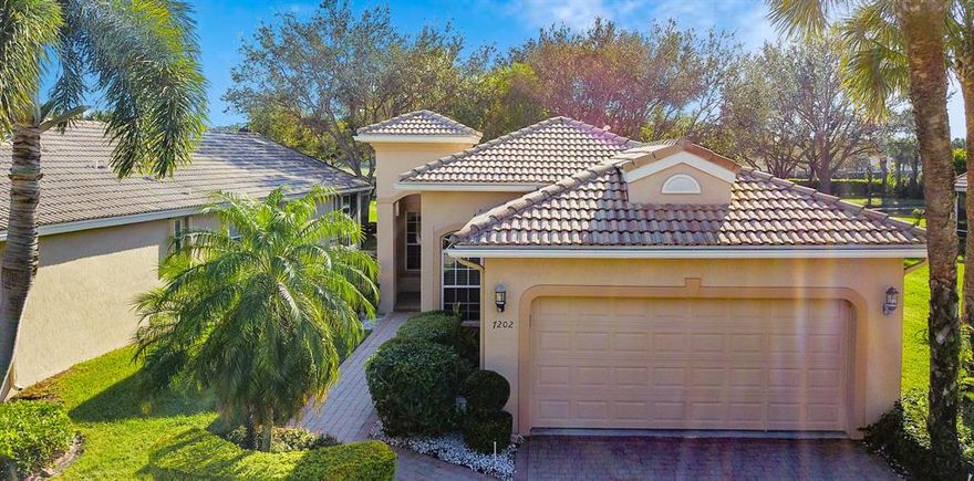 PRICED TO SELL!
Great opportunity to live in the premier community of Villa Borghese at such an affordable price!  This is a 2 bedroom, 2 bath home with den/3rd bedroom, 2 car garage & a lanai overlooking a very large, treed back yard.  
There is beautiful neutral tile throughout the living areas, recently refurbished.  New carpet in guest bedroom.  Appliances conveniently removed. Outside of home recently painted and roof cleaned.
Great location! Walk to clubhouse, pool and tennis. New pickle ball & bocce courts! Low monthly HOA fee covers your landscaping (including trees and shrubs), cable, internet & landline package, monitored alarm system, sprinkler system and 24 hour manned gate. Exercise classes, water aerobics and yoga class included in your HOA fee. Full time social director and on site management all complete the picture!  Minutes from downtown Delray Beach!