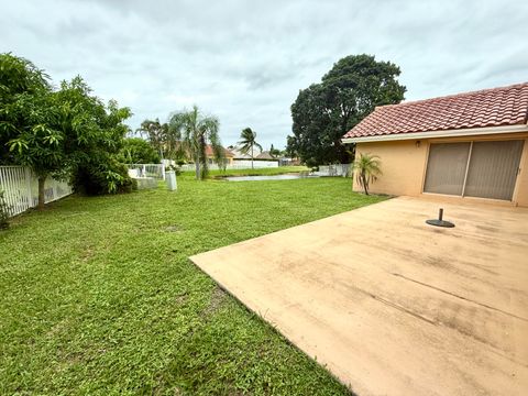 A home in Boynton Beach