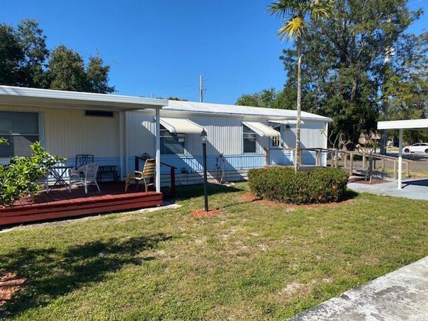 Beautifully furnished 2-bedroom, 1.5-bath mobile home available for rent in a desirable 55+ community in Boynton Beach.Ideally situated on Lawrence Road near Gateway Boulevard, this home offers a prime location just minutes from shopping, dining, and major highways. The home comes fully furnished, with the option to remove furnishings if not needed. Comfortable, convenient, and move-in ready--don't miss this great opportunity!
