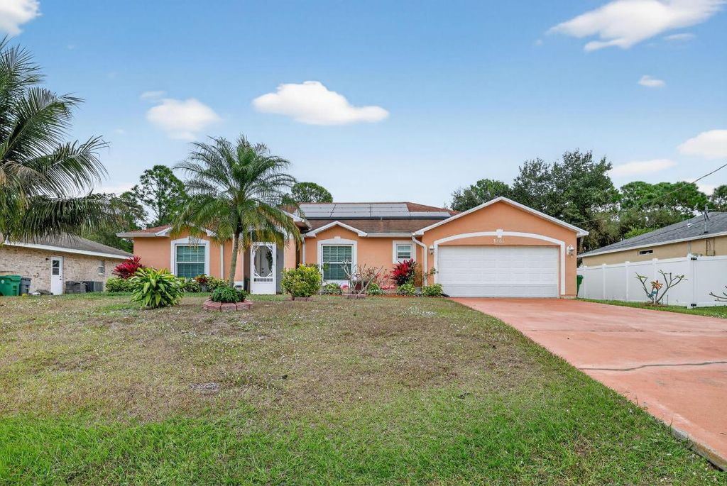 Photo of 3161 SW Hambrick Street, Port Saint Lucie, FL 34953 (MLS # R11154458)