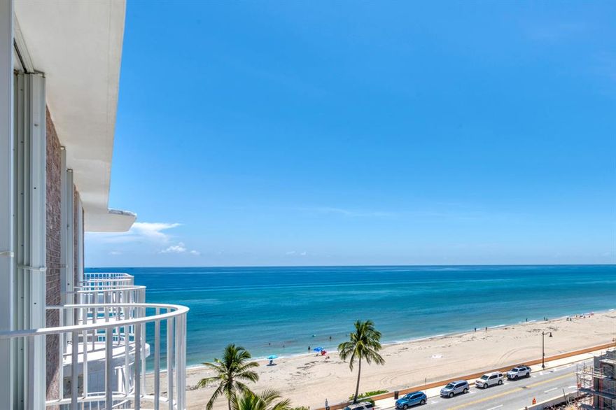 On the Ocean and World Famous Worth Avenue enjoy a most desirable Condo community and a rarely available Penthouse that offers a spacious, bright fully renovated interior with quality appointments throughout and, dramatic views of the ocean, estate section and city lights from the south/west wrap around balcony. The kitchen has top quality appliances, a  washer and dryer is in the apartment, and there are two garage parking spaces. This apartment offers the best in condo living.Full service condominium community affords a heated pool surrounded by  lush tropical foliage, a sundeck, a tunnel to the beach, inviting social room and exercise facility, contemporary lobby - all recently redesigned for today's desired design. Small pet allowed with board approval