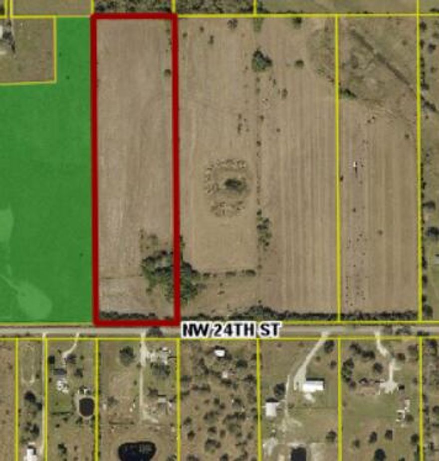 Build your dream lifestyle on this spacious 9.43-acre parcel in Okeechobee. With paved road frontage. Enjoy the peace of rural living with ample room for animals, ATVs, RVs, or boats--yet remain just minutes from town for shopping, dining, and everyday conveniences. With no HOA, you'll have the freedom to design and use the land exactly as you envision. Whether you're planning to build a home, invest, or simply enjoy open space, this property delivers endless potential.