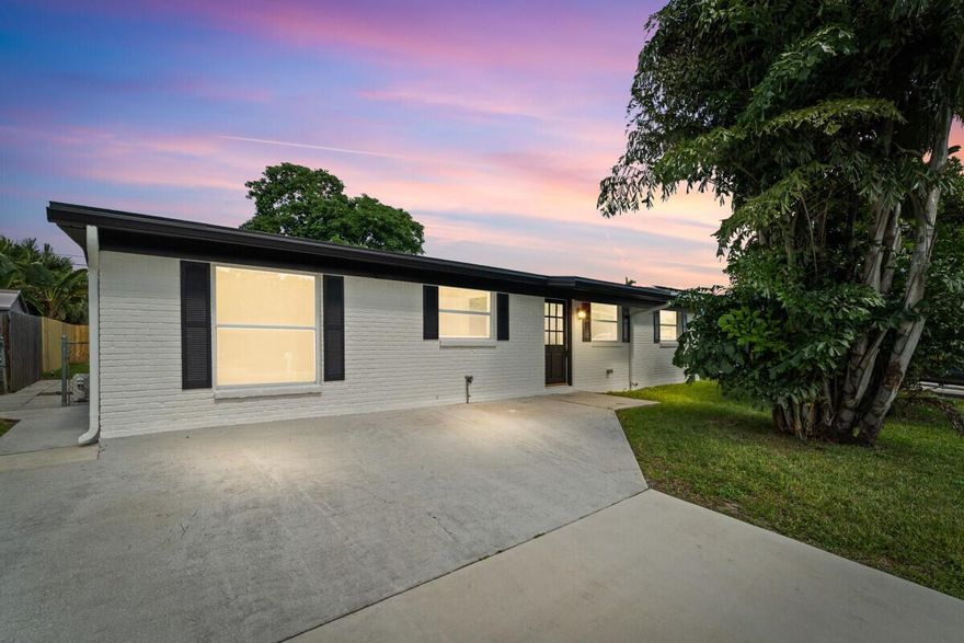 Welcome to your NEW NEW NEW home--a fully renovated, move-in-ready gem in a prime location! This stunning home boasts a brand-new 2025 roof, fresh modern flooring, and a state-of-the-art kitchen with sleek countertops and top-tier appliances. New washer and dryer included! The luxurious bathrooms feature contemporary fixtures and premium finishes. Step outside to a lush backyard with newly installed sod, perfect for entertaining or relaxation. Every detail, from fresh paint to updated systems, ensures a seamless move-in experience. Located minutes from world-class dining, shopping, golf, and beaches, this home offers the best of South Florida living. Don't miss this turnkey opportunity in one of Palm Beach Gardens' most desirable neighborhoods! Some images are virtually stage.