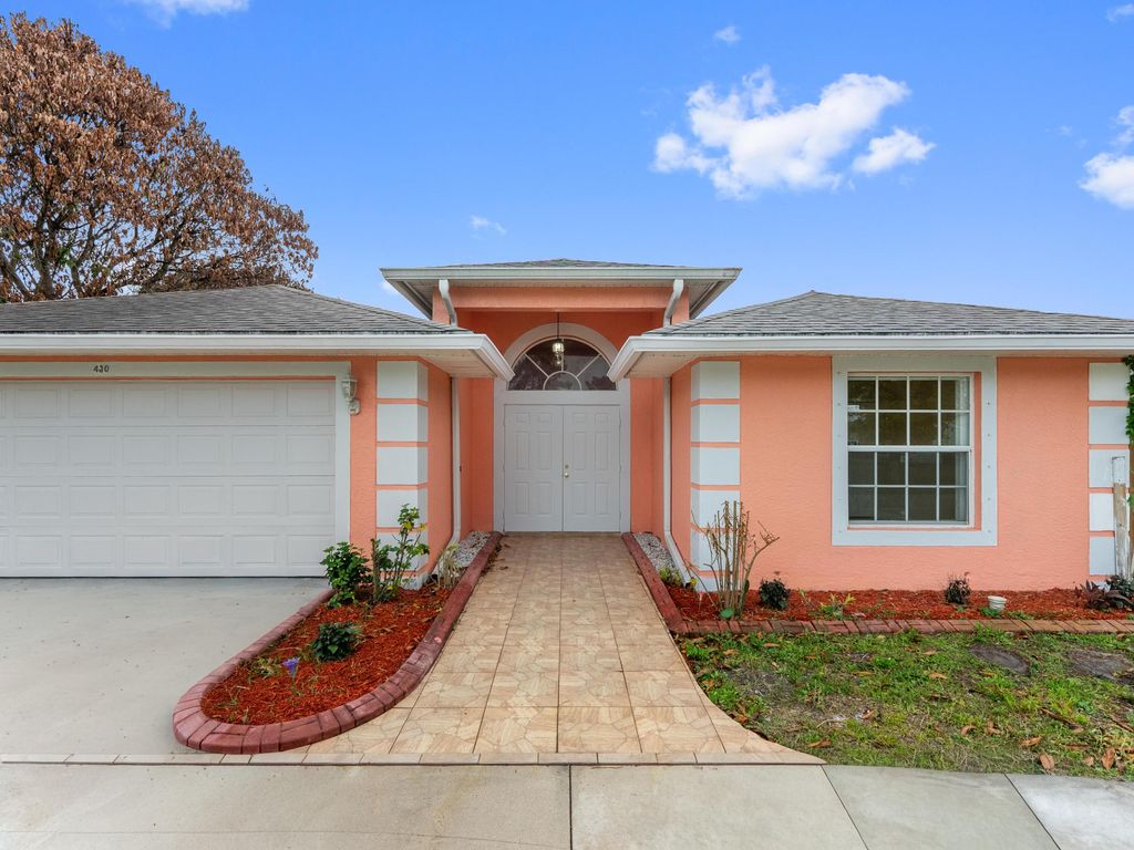 Photo of 430 SE Thanksgiving Avenue, Port Saint Lucie, FL 34984 (MLS # B26003416)