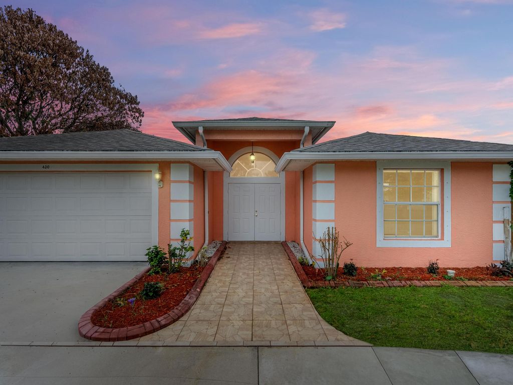 Photo of 430 SE Thanksgiving Avenue, Port Saint Lucie, FL 34984 (MLS # B26003416)