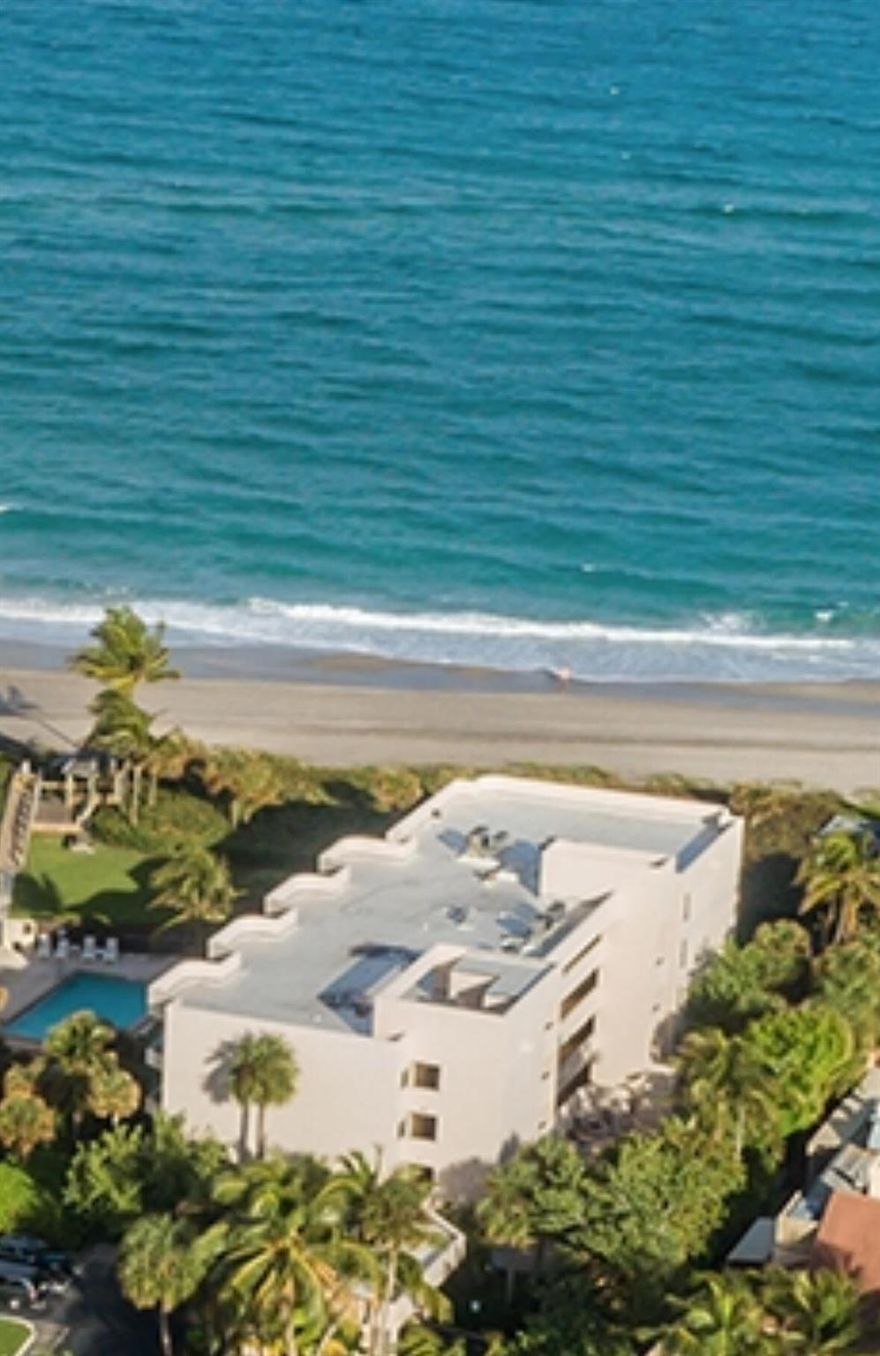 OCEANFRONT CONDO Beautiful Oceanfront Condo in Boutique Building - Directly on Juno Beach.Wake up to the sound of waves and stunning sunrises from this beautifully renovated 4th-floor condo located right on Juno Beach, Enjoy meals, coffee, wine on your large private balcony while taking in breathtaking ocean views. Listen to the waves. This spacious and tastefully furnished condo features:Master Suite with a luxurious king bed and high-quality mattressGuest Bedroom with two twin beds (can be converted into a king)Fully Equipped Kitchen all-new washer/dryer combo in unitBeach essentials provided - chairs, towels, umbrellaEnjoy a very safe beach town where you can walk the shore 24/7. Seasonal $13k 1 mo. 3 mos. $12.5k Summer $8000.00 Nov Dec $10k cl for special rates